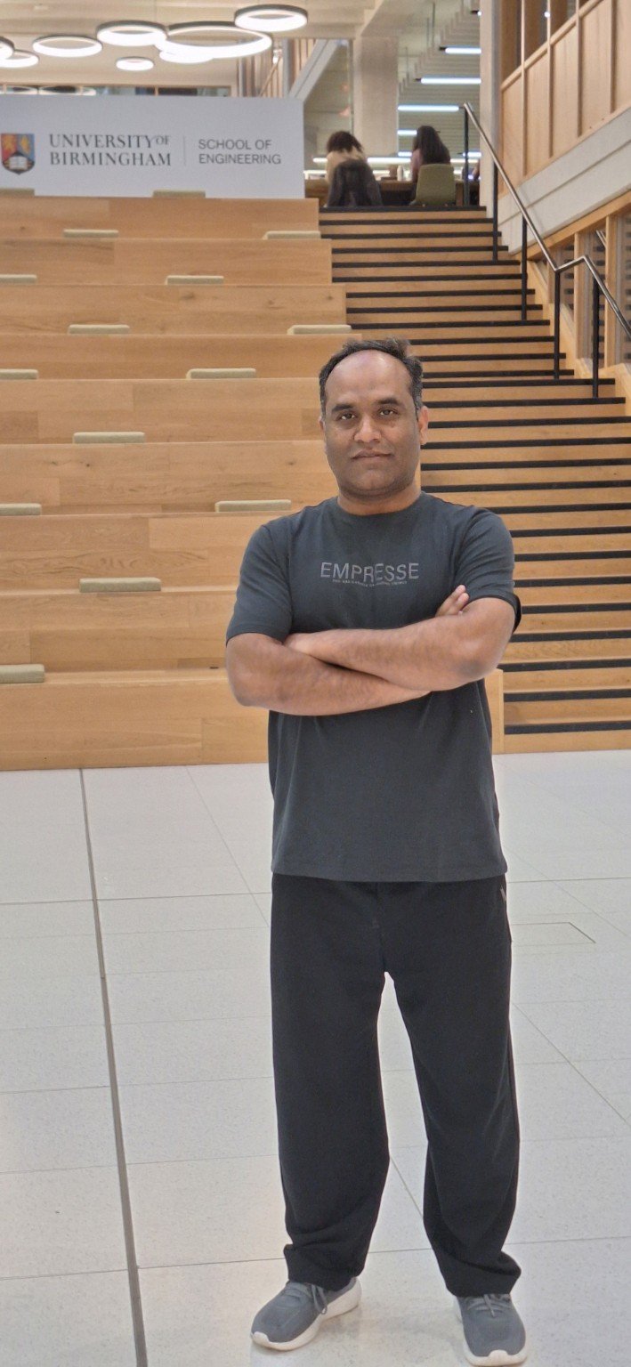 Rashid Hussain at the University of Birmingham School of Engineering